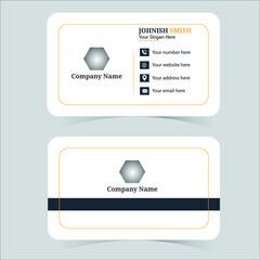 corporate business card design tamplate