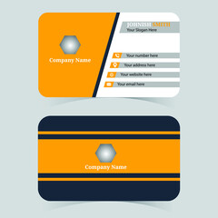 corporate business card design tamplate