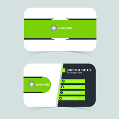 corporate business card design tamplate