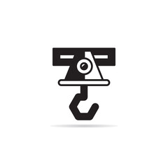 hoisting and crane hook icon
