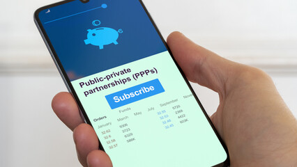 Tax reduction scheme. insitation to invest for the future. public-private partnerships (PPPs)