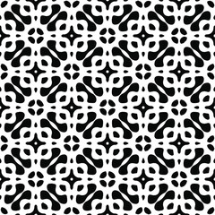 Vector monochrome pattern, Abstract texture for fabric print, card, table cloth, furniture, banner, cover, invitation, decoration, wrapping.seamless repeating pattern.Black and 
white color.
