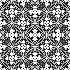 
Vector monochrome pattern, Abstract texture for fabric print, card, table cloth, furniture, banner, cover, invitation, decoration, wrapping.seamless repeating pattern.Black and 
white color.