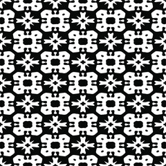 
Vector monochrome pattern, Abstract texture for fabric print, card, table cloth, furniture, banner, cover, invitation, decoration, wrapping.seamless repeating pattern.Black and 
white color.