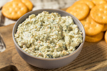 Homemade Creamy Spinach Dip