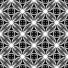 
Vector monochrome pattern, Abstract texture for fabric print, card, table cloth, furniture, banner, cover, invitation, decoration, wrapping.seamless repeating pattern.Black and 
white color.