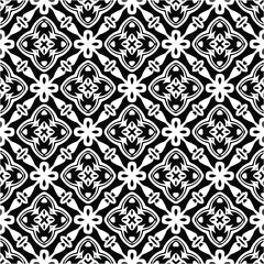 
Vector monochrome pattern, Abstract texture for fabric print, card, table cloth, furniture, banner, cover, invitation, decoration, wrapping.seamless repeating pattern.Black and 
white color.