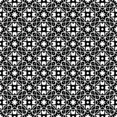 Vector monochrome pattern, Abstract texture for fabric print, card, table cloth, furniture, banner, cover, invitation, decoration, wrapping.seamless repeating pattern.Black and 
white color.