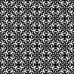 Vector monochrome pattern, Abstract texture for fabric print, card, table cloth, furniture, banner, cover, invitation, decoration, wrapping.seamless repeating pattern.Black and 
white color.