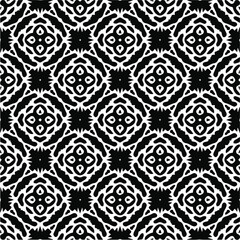 Vector monochrome pattern, Abstract texture for fabric print, card, table cloth, furniture, banner, cover, invitation, decoration, wrapping.seamless repeating pattern.Black and 
white color.