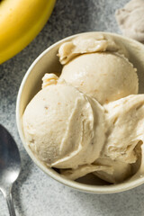 Homemade Healthy Vegan Banana Ice Cream