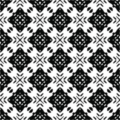 Vector monochrome pattern, Abstract texture for fabric print, card, table cloth, furniture, banner, cover, invitation, decoration, wrapping.seamless repeating pattern.Black and 
white color.