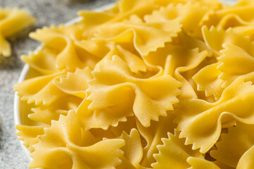Dry Italian Bow Tie Farfalle Pasta