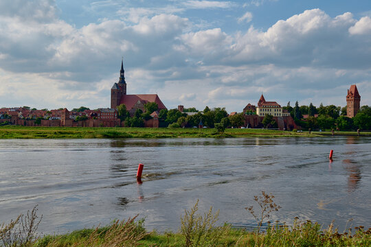 Blick auf Tangerm&uuml;nde