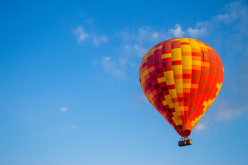 Colorful hot air balloons to flying over Cappadocia, Turkey