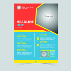 corporate business flyer design tamplate