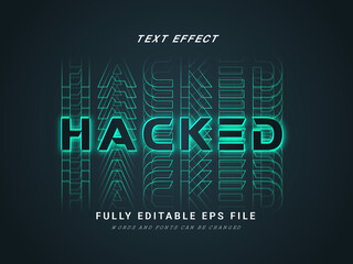 Hacked Text Effect