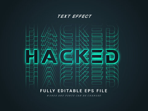 Hacked Text Effect