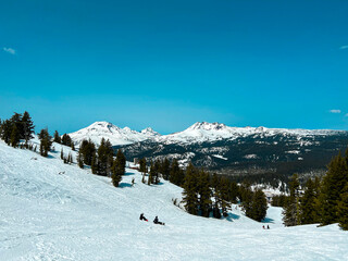 winter mountain landscape