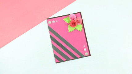 Obraz premium Greeting Cards for Mother's Day - Valentine's Gift Card