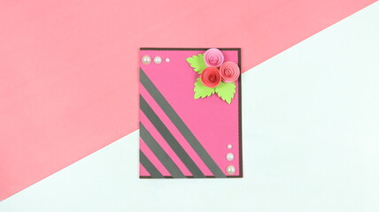 Fototapeta premium Greeting Cards for Mother's Day - Valentine's Gift Card