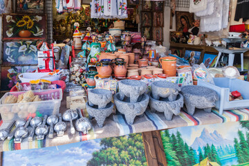 Vendor selling  at the San Jose flea market