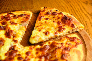 Khachapuri in Adjara, the national Georgian dish