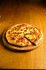 Khachapuri in Adjara, the national Georgian dish