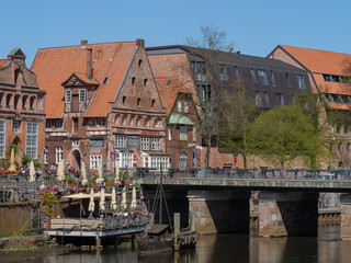 Obraz premium Die historische Altstadt von Lüneburg