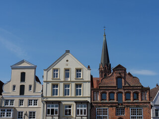 Fototapeta na wymiar Die historische Altstadt von Lüneburg