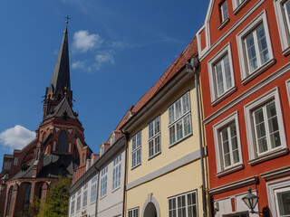 Obraz premium Die historische Altstadt von Lüneburg