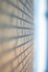 close up of worded paper from the side