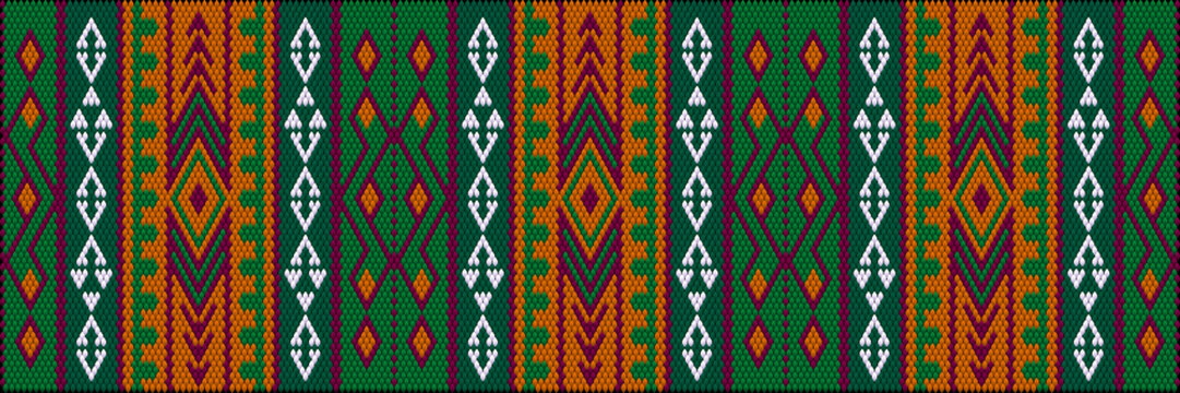   Pattern, ornament,  tracery, mosaic ethnic, folk, national, geometric  for fabric, interior, ceramic, furniture in the Latin American style.