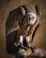 portrait of a vulture