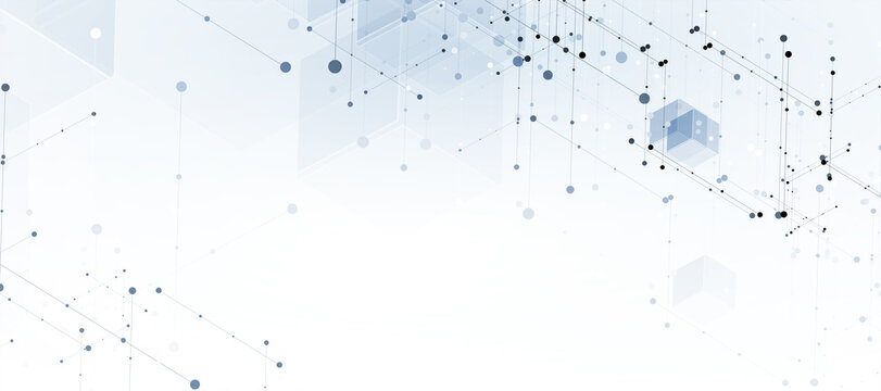 Abstract hexagon background. Technology poligonal design. Digital futuristic minimalism