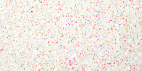 White glitter sparkle texture background, abstract decoration and backdrop image