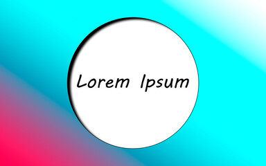 blue background with a place for an inscription inside the background in high resolution 8k