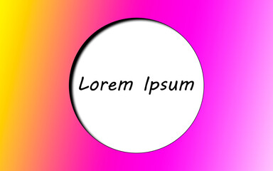 pink and yellow background with a place for nepe inside the background in high resolution 8k