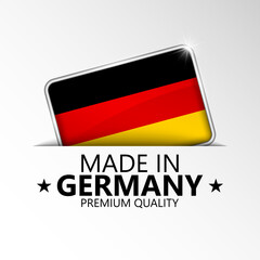 Made in Germany graphic and label.