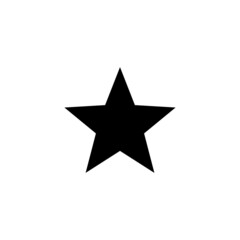 Black star vector icon. Star black symbol. Vector EPS10
