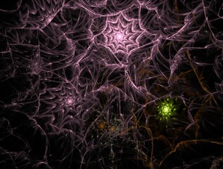 Imaginatory fractal abstract background Image