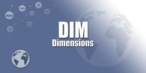 Logistic Abbreviation - DIM - Dimensions