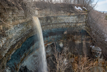 Valaste waterfall in Estonia