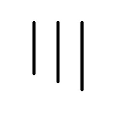 気持ちの落ち込みを表す線。マンガの効果線。