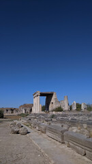 Ionic Stoa of Miletus, Turkey. Milet was an ancient Greek city on the western of Anatolia.