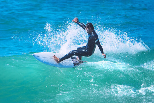 Florida Surfing Stock Photos - Free Download With Trial