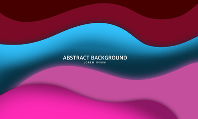vector illustration premium vector background, soft gradient colors and dynamic shadows great for websites, posters, banners