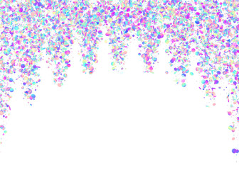 Glitch Confetti. Blue Laser Texture. Birthday Tinsel. Glitter Foil. Digital Art. Rainbow Background. Disco Design. Shiny Festival Decoration. Pink Glitch Confetti