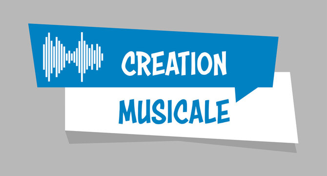 Logo cr&eacute;ation musicale.