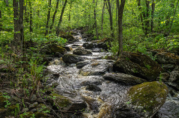 The Southern Urals. Irendyk ridge - Khudolaz river.